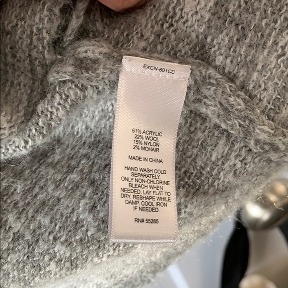 EXPRESS wool blend long cardigan - Picture 4 of 4